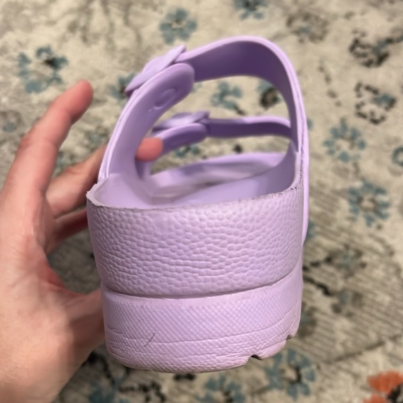 MIA Lavender Slide Sandal Size 6 - Picture 11 of 16